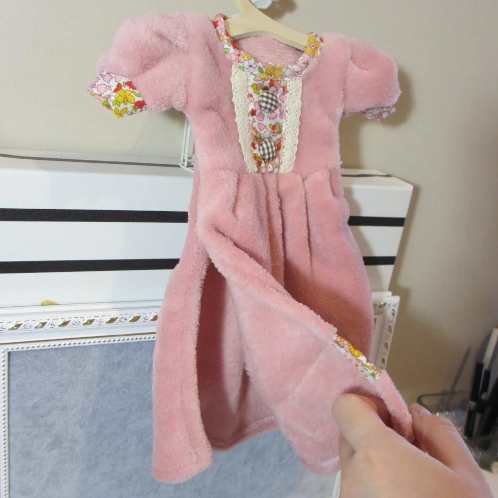 Pink Dress Hand Towel